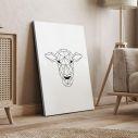 Geometric animals Buffalo, αφίσα, κάδρο 
