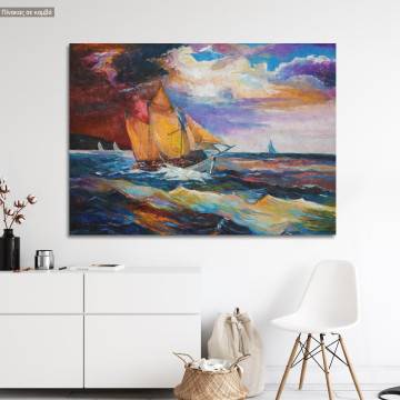 Canvas print The wind
