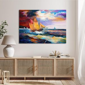 Canvas print The wind Framed canvas View 1 2