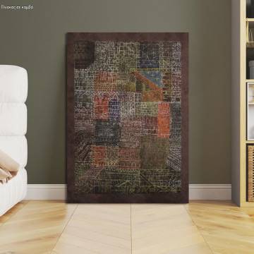 Canvas print Structural II, Paul Klee