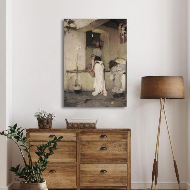Canvas print The kiss Litras