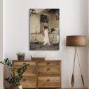 Canvas print The kiss Litras