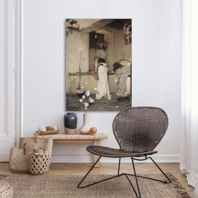 Canvas print The kiss Litras