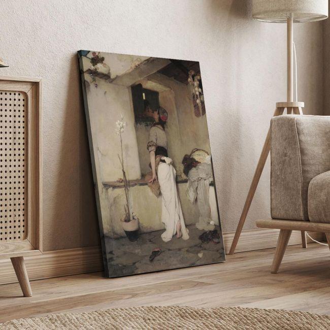 Canvas print The kiss Litras