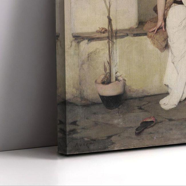 Canvas print The kiss Litras