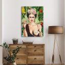 Canvas print Frida collage