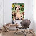 Canvas print Frida collage