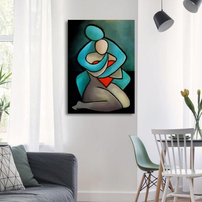 Πίνακας ζωγραφικής Abstract lovers