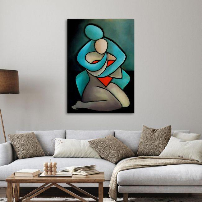 Πίνακας ζωγραφικής Abstract lovers