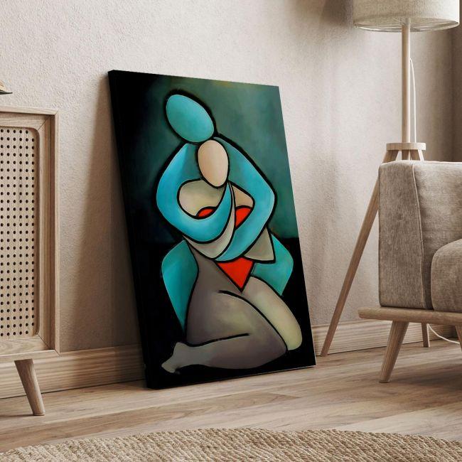 Πίνακας ζωγραφικής Abstract lovers