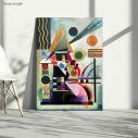 Canvas print Swinging, Kandinsky W.