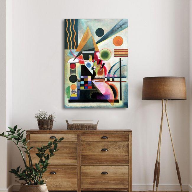 Πίνακας ζωγραφικής Swinging, Kandinsky W.
