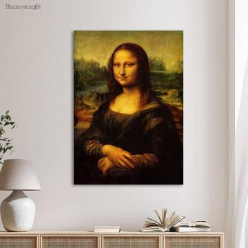 Πίνακας ζωγραφικής Mona Lisa, Leonardo da Vinci