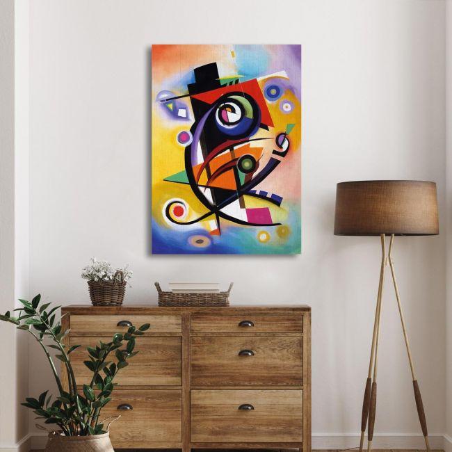 Canvas print Tribute to Kandinsky I