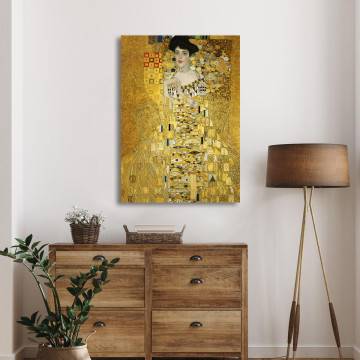 Canvas print Portrait of Adele Bloch-Bauer I Klimt Gustav Framed canvas View 1 2