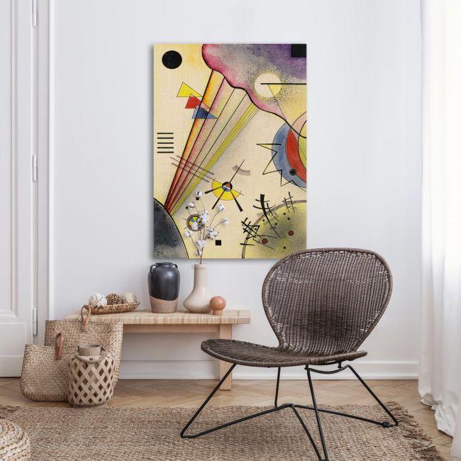 Canvas print Distinct connection, Kandinsky W.