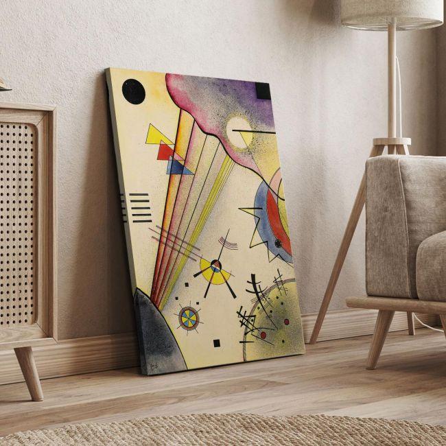 Canvas print Distinct connection, Kandinsky W.