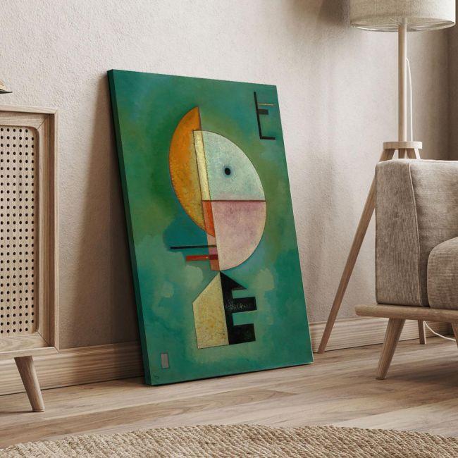 Πίνακας ζωγραφικής Upward geometric shapes, Kandinsky