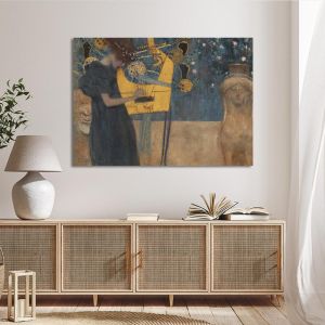 Πίνακας ζωγραφικής Music Klimt G. Καμβάς τελαρωμένος Όψη 1 2