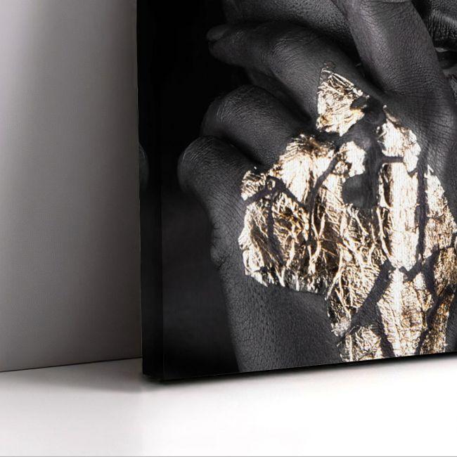 Canvas print Golden Mask