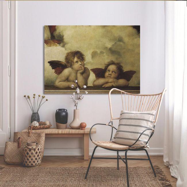 Πίνακας ζωγραφικής Winged angels, Raphael