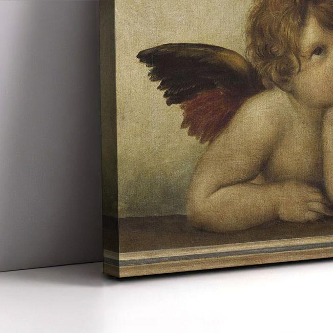 Canvas print Winged angels, Raphael