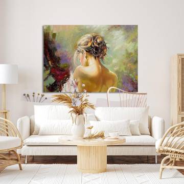 Canvas print Portrait of a girl Framed canvas View 1 2