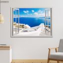 Canvas print Window with view