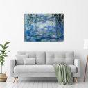 Canvas print Water lilies 1916 art II, Monet