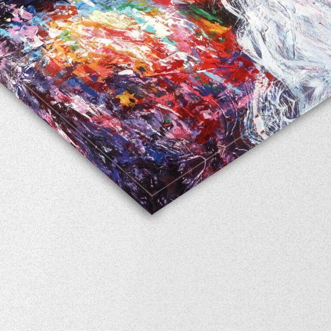 Canvas print, Running horses