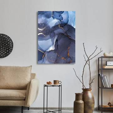 Πίνακας σε καμβά Abstract marble texture Καμβάς τελαρωμένος Όψη 1 2