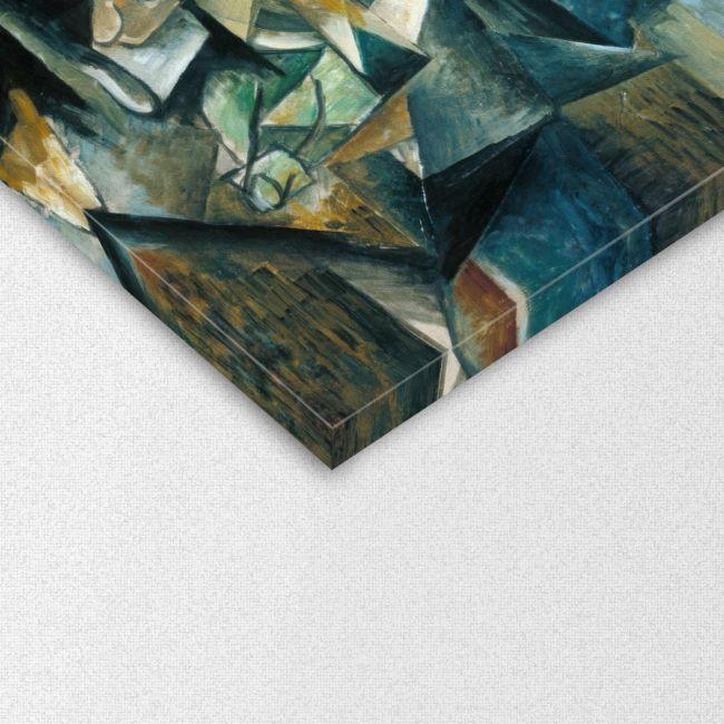 Πίνακας ζωγραφικής Bottle and fishes, Braque G.