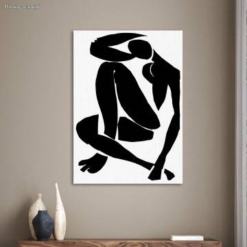 Canvas print Minimal body