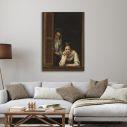 Canvas print Two women at a window, Murillo E