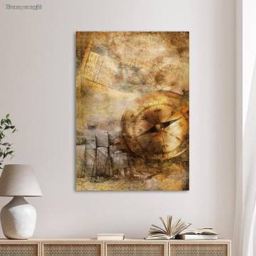 Canvas print Island of treasures