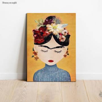 Canvas print Cartoon Frida