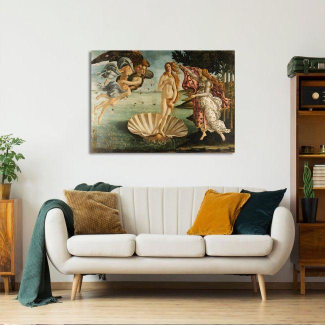 Πίνακας ζωγραφικής The birth of Venus, Botticelli