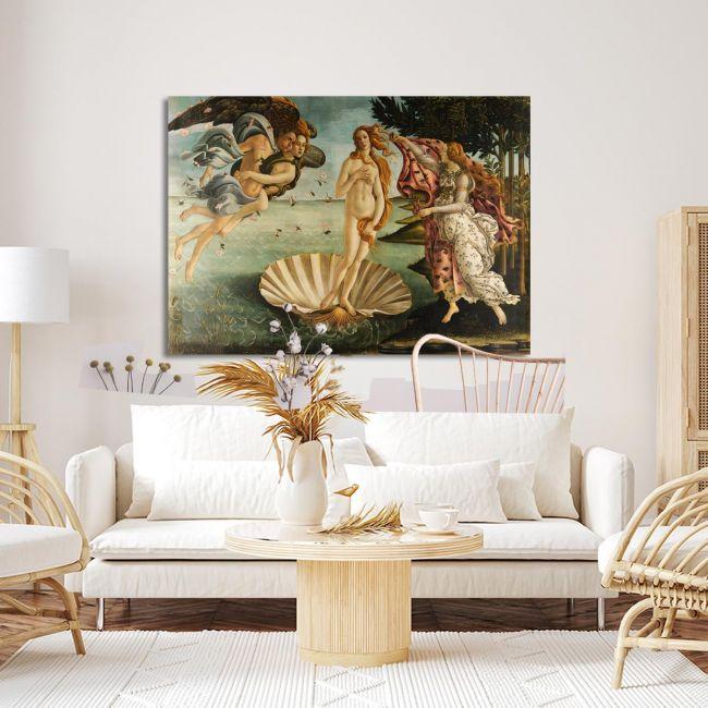 Πίνακας ζωγραφικής The birth of Venus, Botticelli