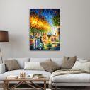 Πίνακας ζωγραφικής City reflections Καμβάς τελαρωμένος