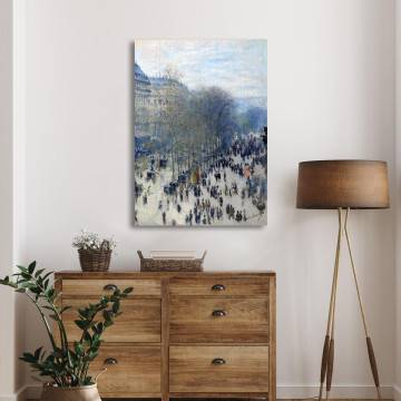 Canvas print Boulevard des Capucines Monet Claude Framed canvas View 1 2