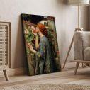 Canvas print The soul of the rose, Waterhouse J. W.