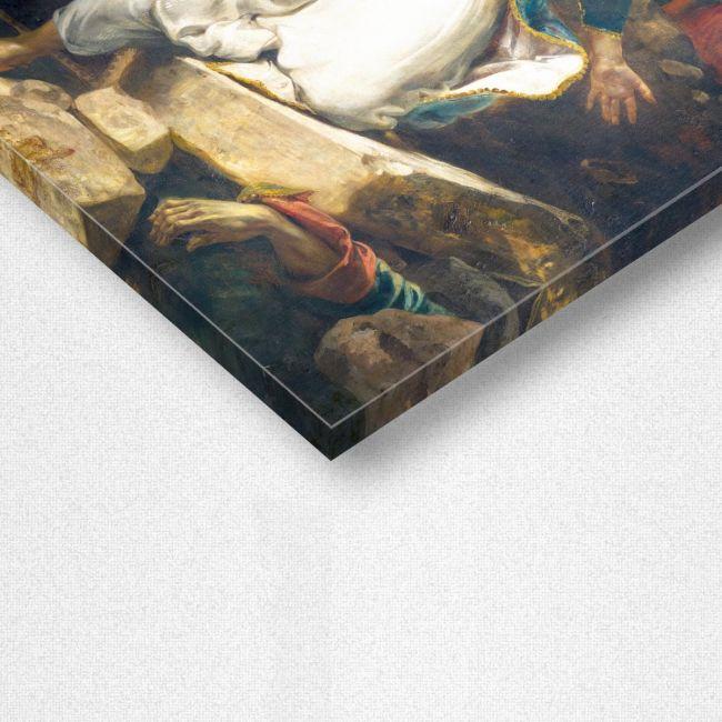 Πίνακας ζωγραφικής Greece on the Ruins of Missolonghi, Delacroix Eugene