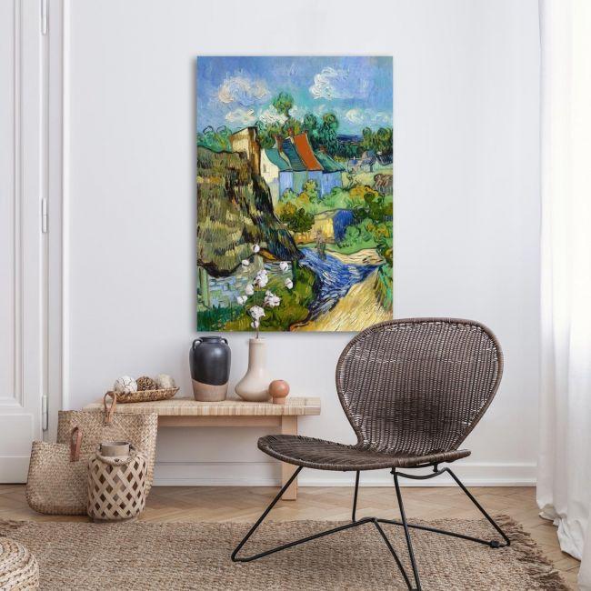 Canvas printHouses at Auvers, Vincent van Gogh