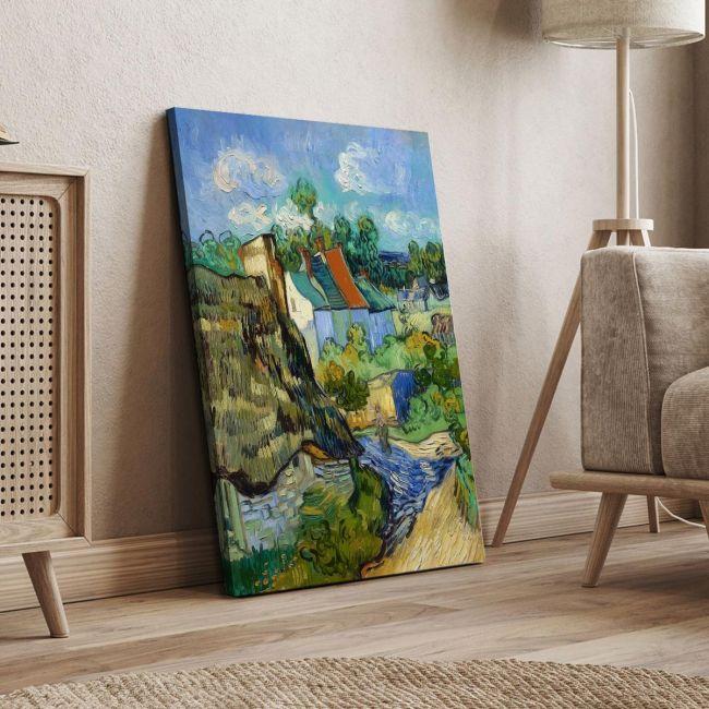 Canvas printHouses at Auvers, Vincent van Gogh