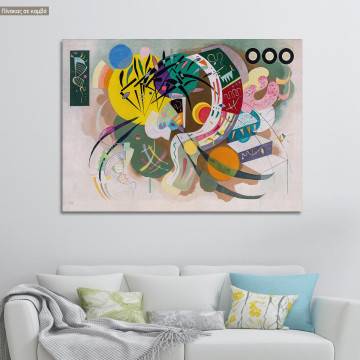 Canvas print Dominant curve, Kandinsky W.