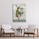 Canvas print Ballerina, Street art ballerina I