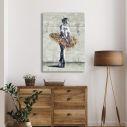 Canvas print Ballerina, Street art ballerina