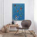 Canvas print Sky blue, Kandinsky W.