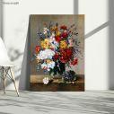 Canvas print Bouguet of flowers, Cauchois E.