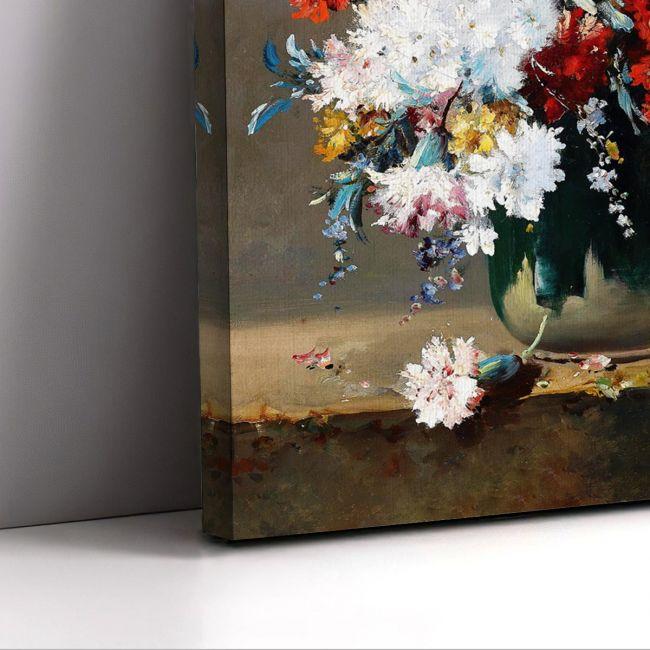 Canvas print Bouguet of flowers, Cauchois E.